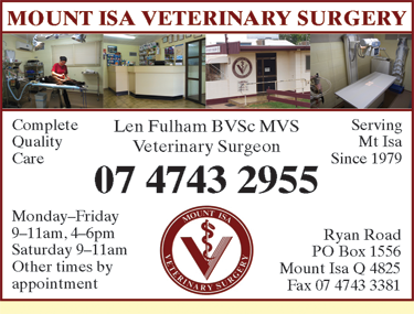 Mount Isa Veterinary Surgery - Vet Australia 4