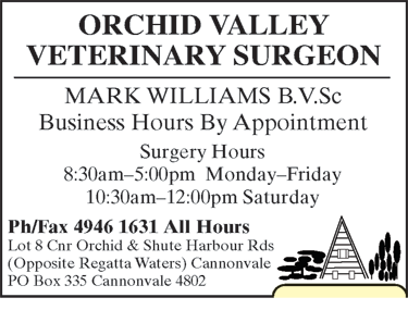 Orchid Valley Veterinary Surgeon - Vet Australia 2